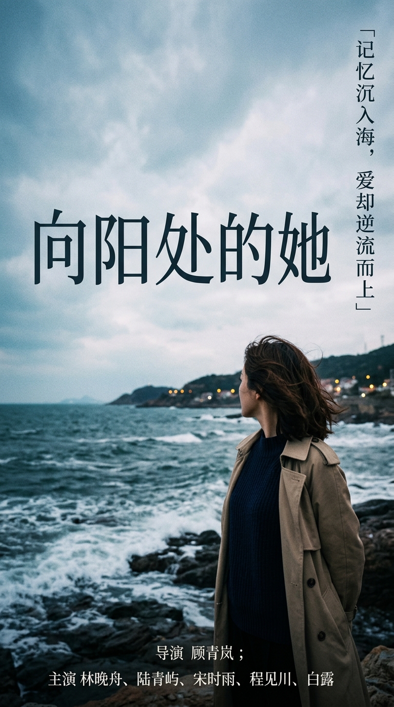 《向阳处的她》海报
